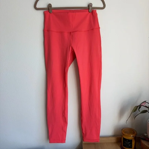 lululemon athletica Deep Coral High-Rise Leggings - Picture 2 of 5